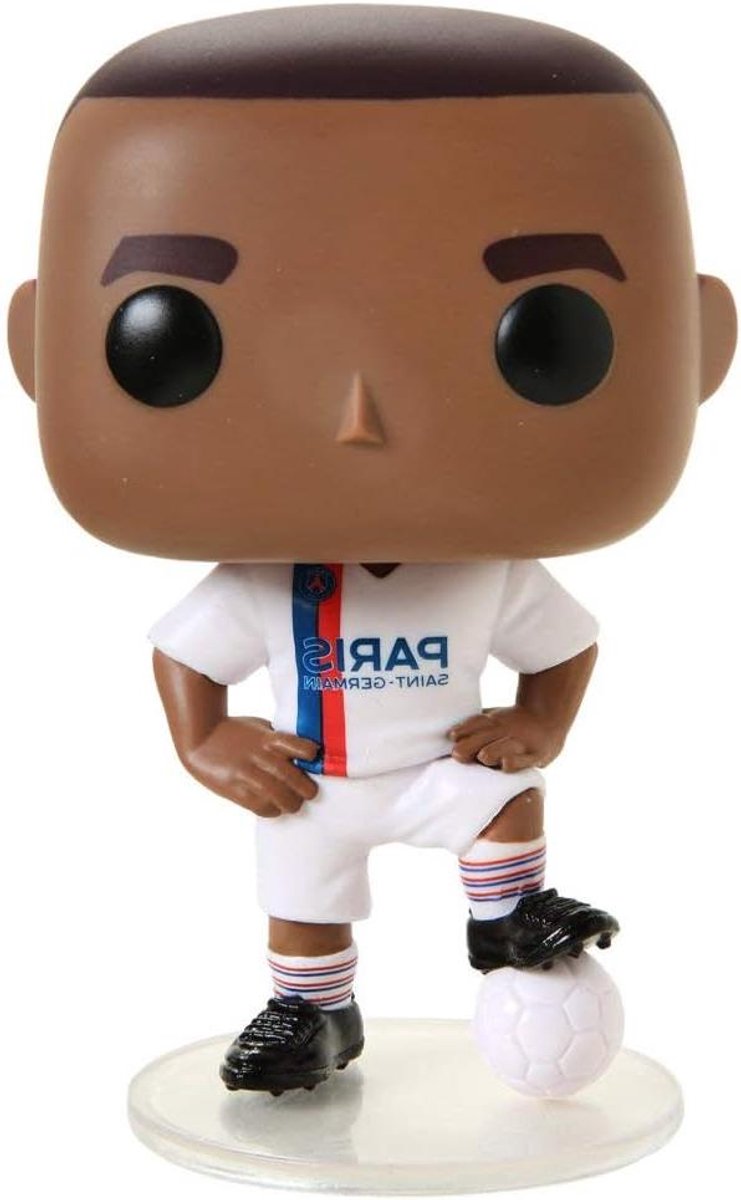Verzamelbeeldje Voetballer - Vinyl Figuur - Verzamelen - Premium Vinyl Materiaal - 9.5 cm Hoog - Lichtblauw