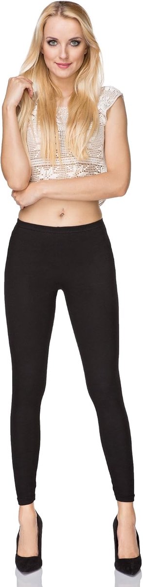 Leggings Vrouwen Volledige Lengte Klassieke Katoen Lady Leggings Vrouwen Broek Zachte Elastische Broek voor Dames Plus Size