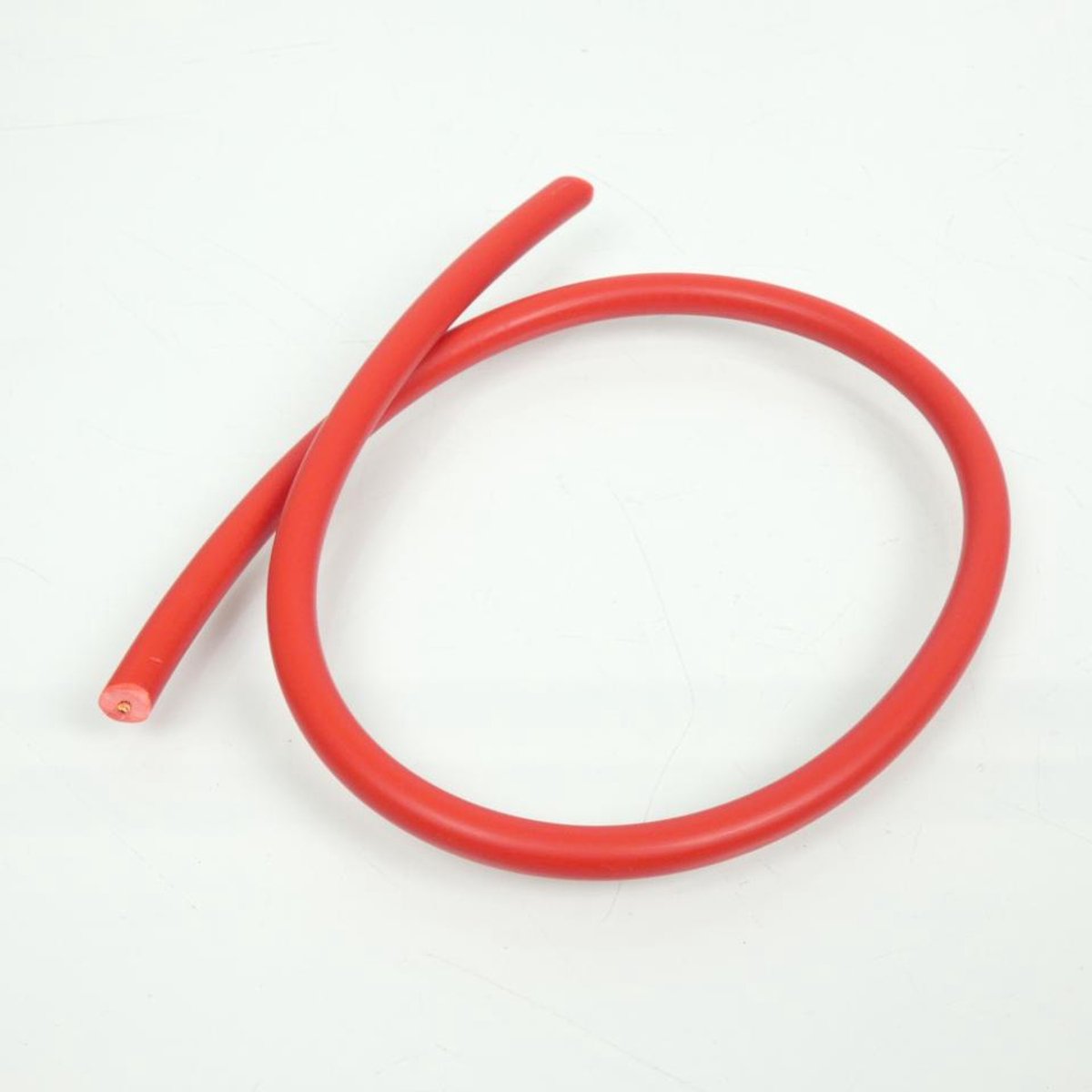 Fil bougie HT RSM Ø7mm x 50cm rouge pour mobylette scooter moto auto quad Neuf