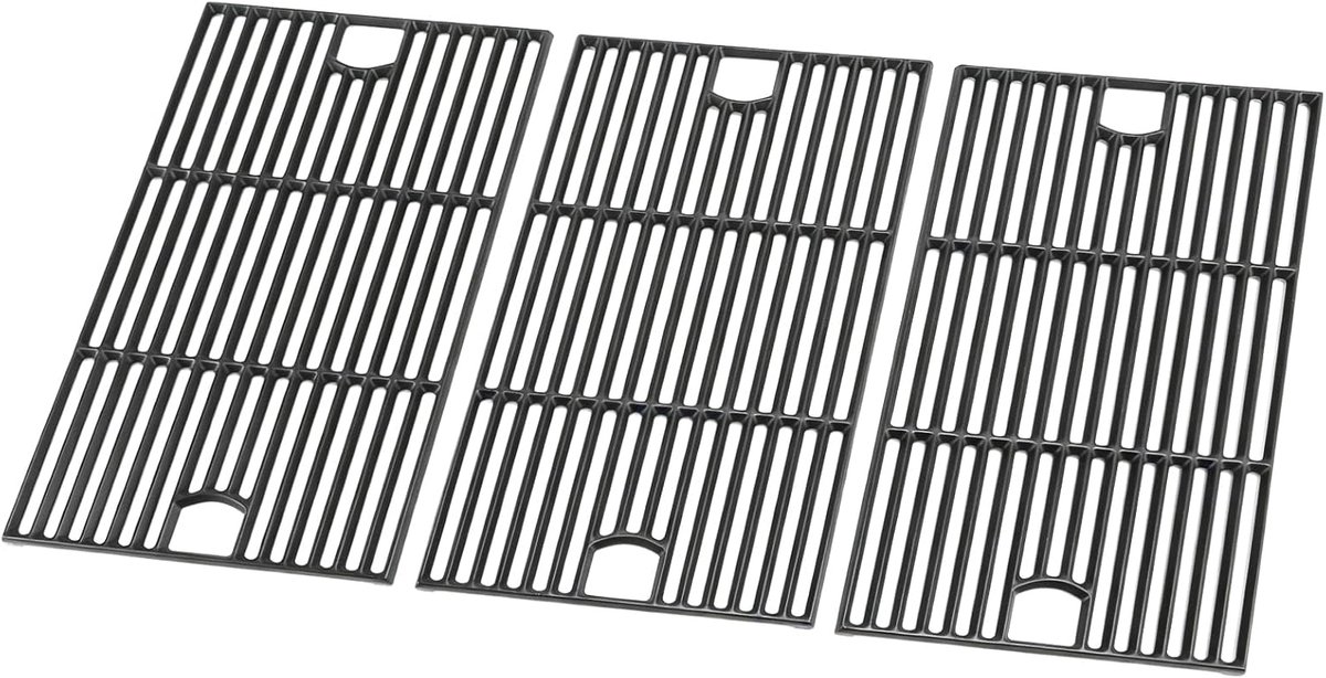 43 x 84,6 cm gietijzeren grillroosters voor Broilking Sovereign 490, Charbroil Gas2Coal 440, Nexgrill, grillrooster, reserveonderdelen voor Nexgrill 6-branders 720-0896B, 720-0898, 720-0896X