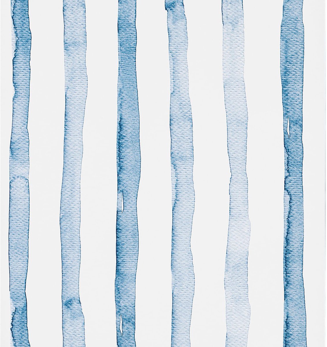 SnelShoppen - Blauw Gestreept Zelfklevend Behang Vinyl Plakfolie voor Keuken, Woonkamer, Slaapkamer en Badkamer Decoratie 44,5x600cm
