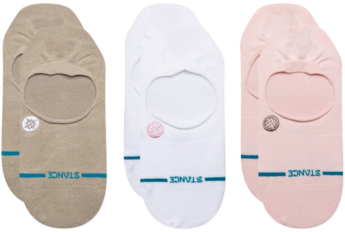 Stance dames casual 3P footies icon multi II