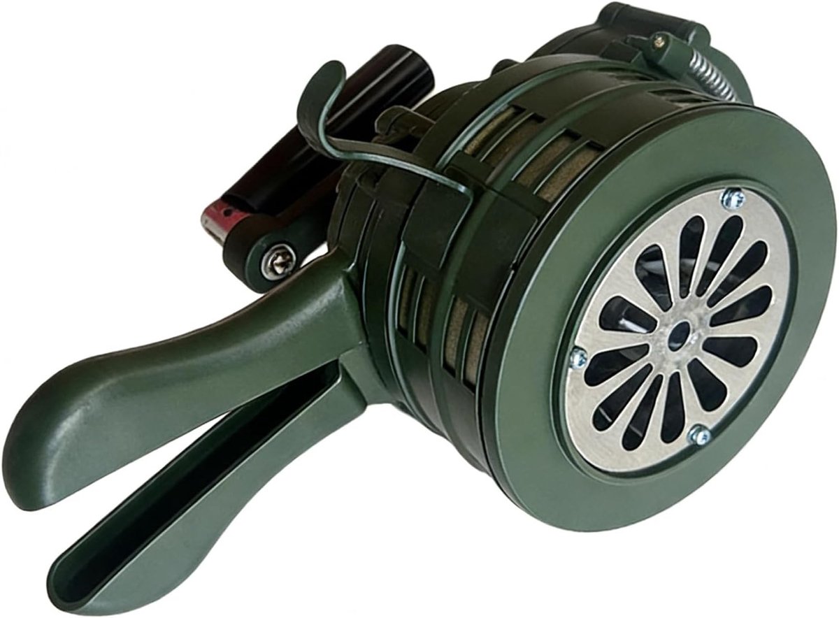 Handslinger Sirene Kustwacht Handsirene - Draagbare Handslinger Alarm Handmatig Bediende Luchtaanvalshoorn 110 dB, Handslinger Luchtbeschermingssirene voor Fabrieken, Scholen en Openbare