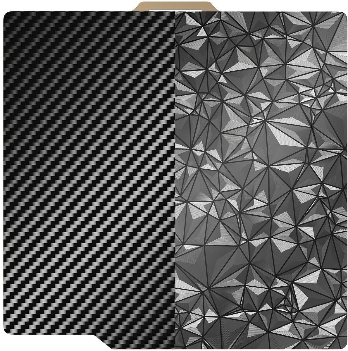Bambolab Drukplaat, dubbelzijdig getextureerd, PET + PEO, 257 x 257 mm, magnetisch veerstaal, printbed voor Bambu Lab P1P/P1S/X1 3D-printer