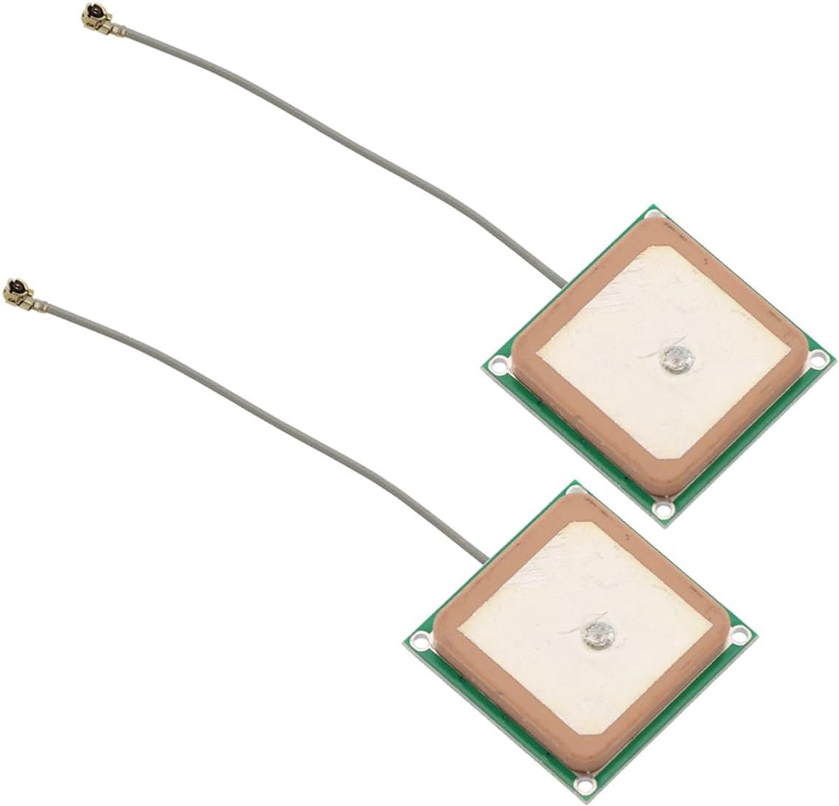 GPS-antenne Hoge Versterking 28 dB Ingebouwde Passieve GPS-antenne Keramische Patch-Interne Module met kabel De Versterker Heeft een Laag Ruisgetal (Verpakking van 2)