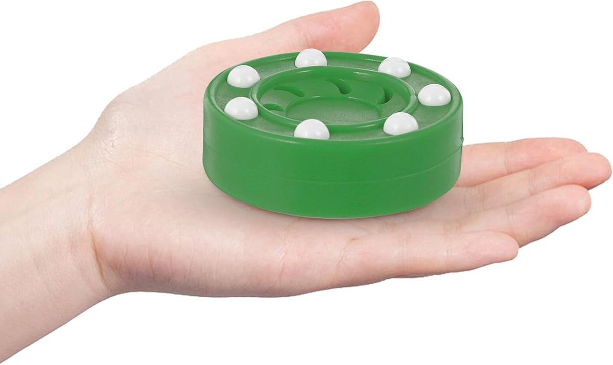 Roller Hockey Puck - Rolhockey Bal - Training en Wedstrijden - Schokbestendig Kernmateriaal - 7.5 x 7.5 x 3 cm
