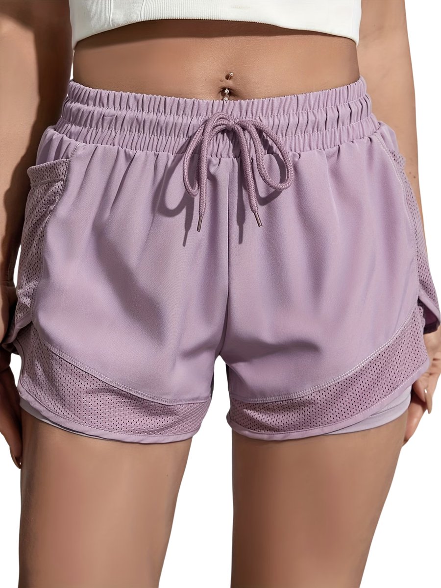 Currero Korte Broek Dames Spijkerbroek Met Zakken Volwassenen Meisjes Shorts Violet Paars