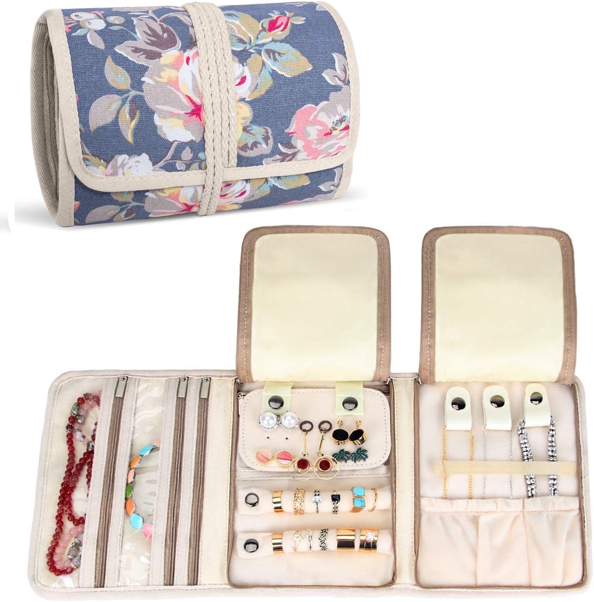 Reis sieraden rol voor kettingen, oorbellen, armbanden, broches en meer