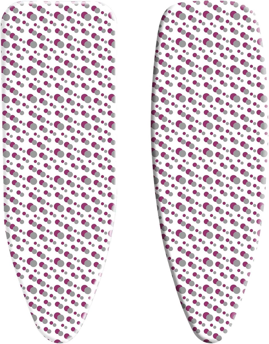 PP22906101 Supersize Smartfit Reflector Strijkplankhoes, wit/paars, 145 x 54 cm
