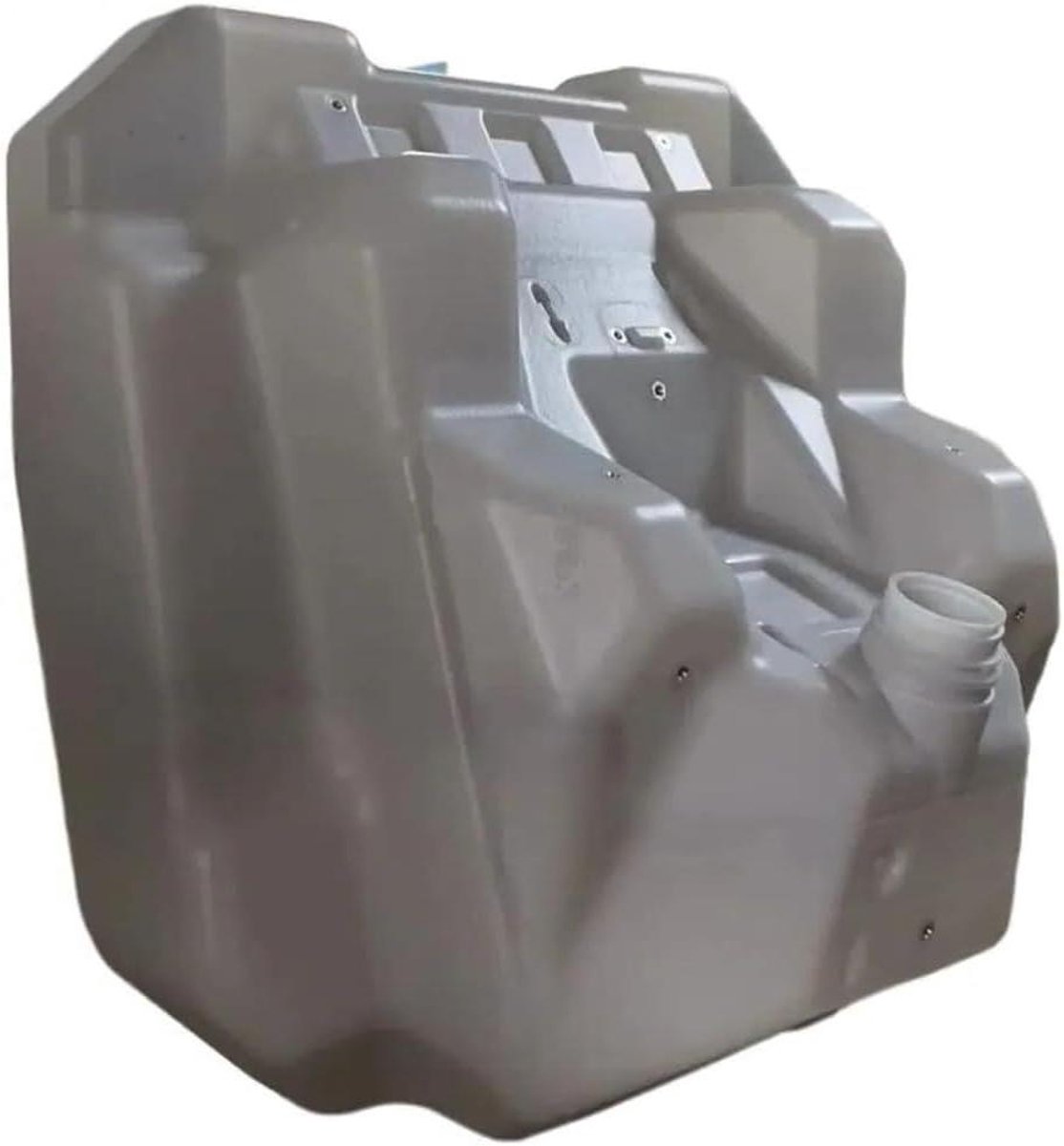 Watertank Drone - Spuittank Vervanging - Landbouw Precisie - Corrosiebestendig Plastic - 20 Liter - Wit