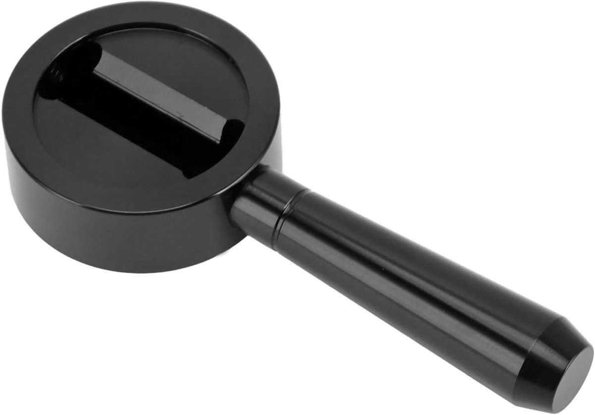 Koffiezetapparaat Hendel - Stoomknop Accessoire - Koffiebereiding Verbeteren - Aluminium Legering - 13x6x3 cm - Zwart