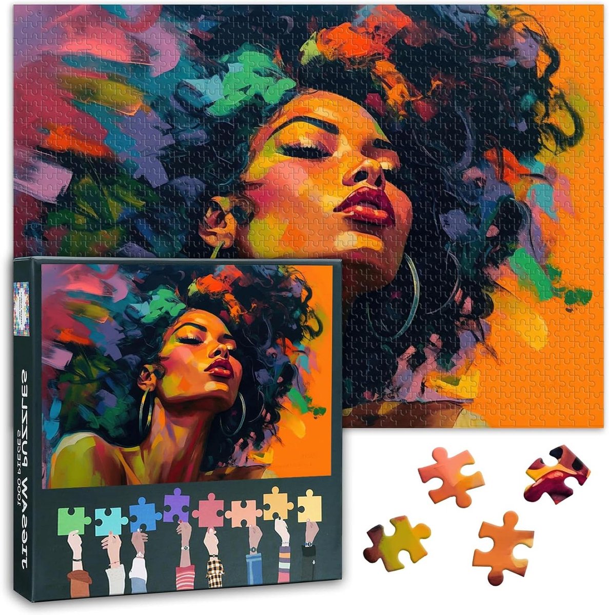 Puzzel voor volwassenen - Legpuzzel - Ontspanning thuis - Gedetailleerd ontwerp - 1000 stukjes - Meisjes