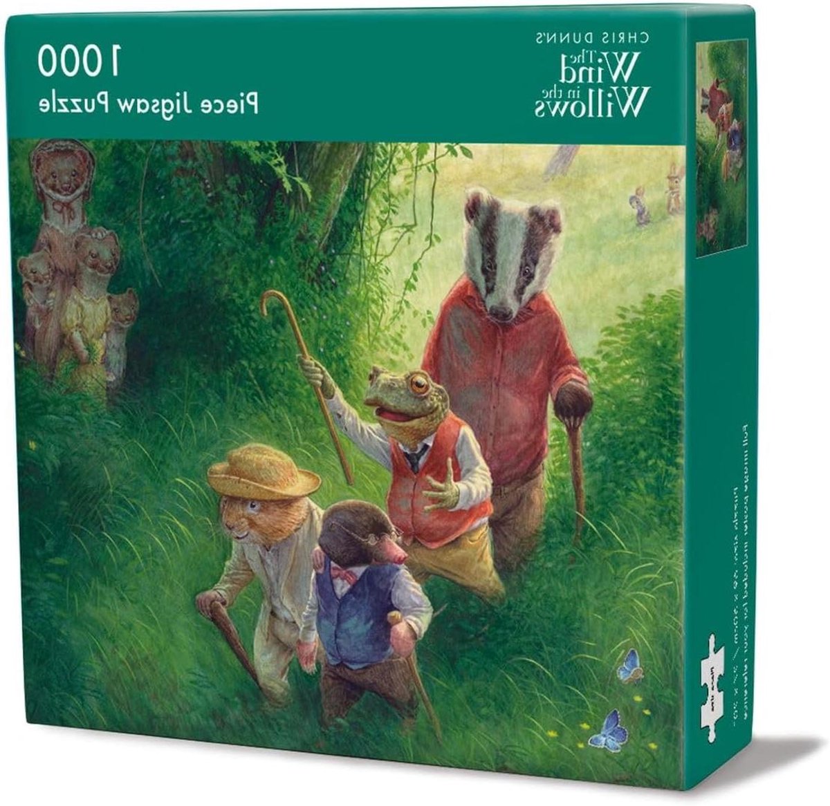 Puzzel 1000 stukjes - Landschap Puzzel - Ontspanning Thuis - Inclusief Poster - 69 x 50 cm - Multicolor