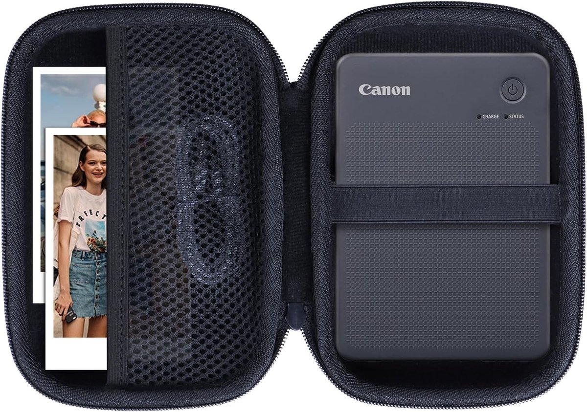 Draagbare Hard Case voor Canon SELPHY QX20 en QX10 - Bescherming, Reisaccessoires, Printerbescherming