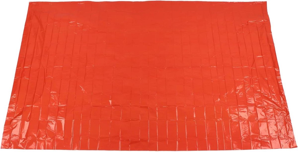 Nooddeken Warm - Levensreddende deken - Buitenavontuur - Warmtebehoud 90% - 210x130cm - Oranje