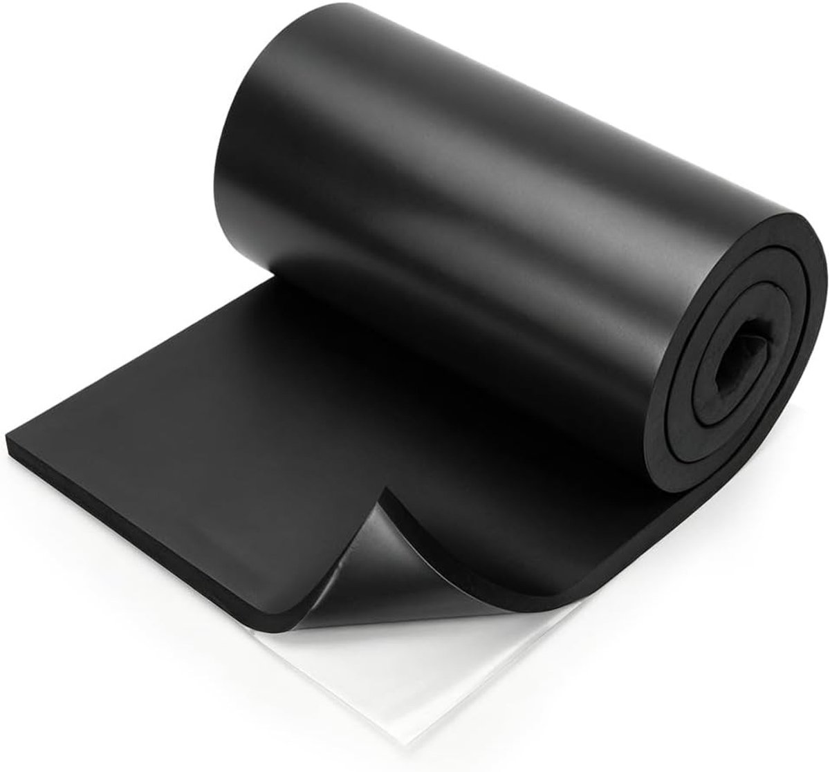 Zelfklevende Geluidsisolatie Mat 20 mm 150 x 30 cm - Brandwerende en Vochtbestendige Isolatiemaat voor Auto en Caravan
