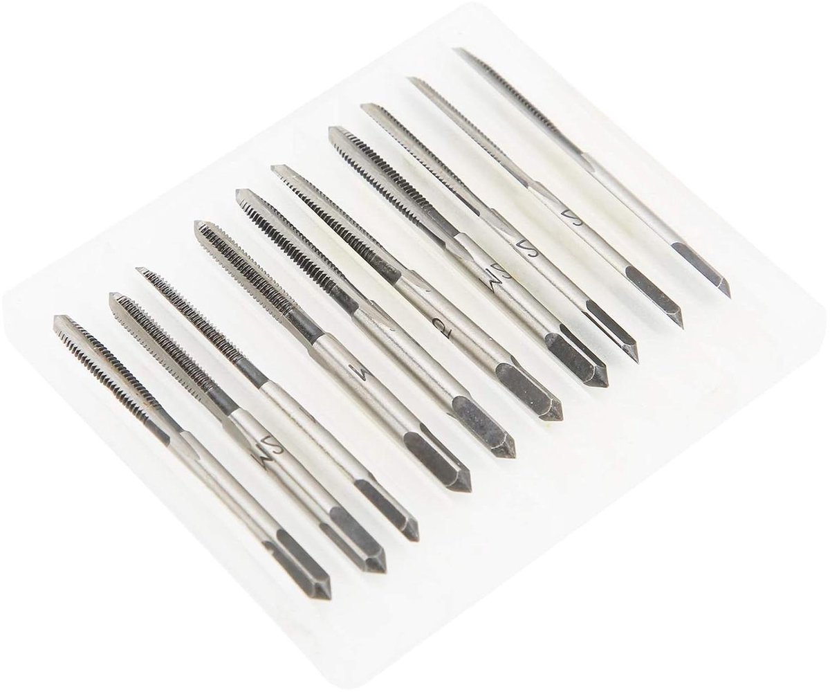 Conische Plug-tapset - Schroefdraad Snijset - Metaalbewerking - 10 Delig - M2.5 - Niet van toepassing