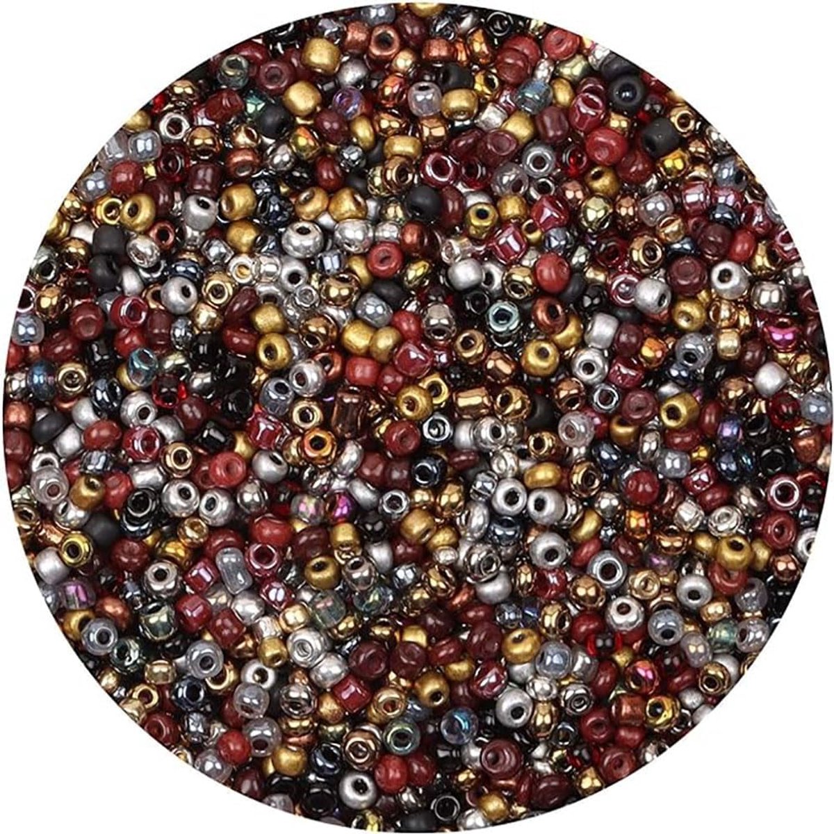 Kralen voor het maken van armbanden, kleine zaadkralen voor doe-het-zelf sieraden maken, knutselkralen voor festivaldecoratie, accessoires, vriendschapsarmbandkralen