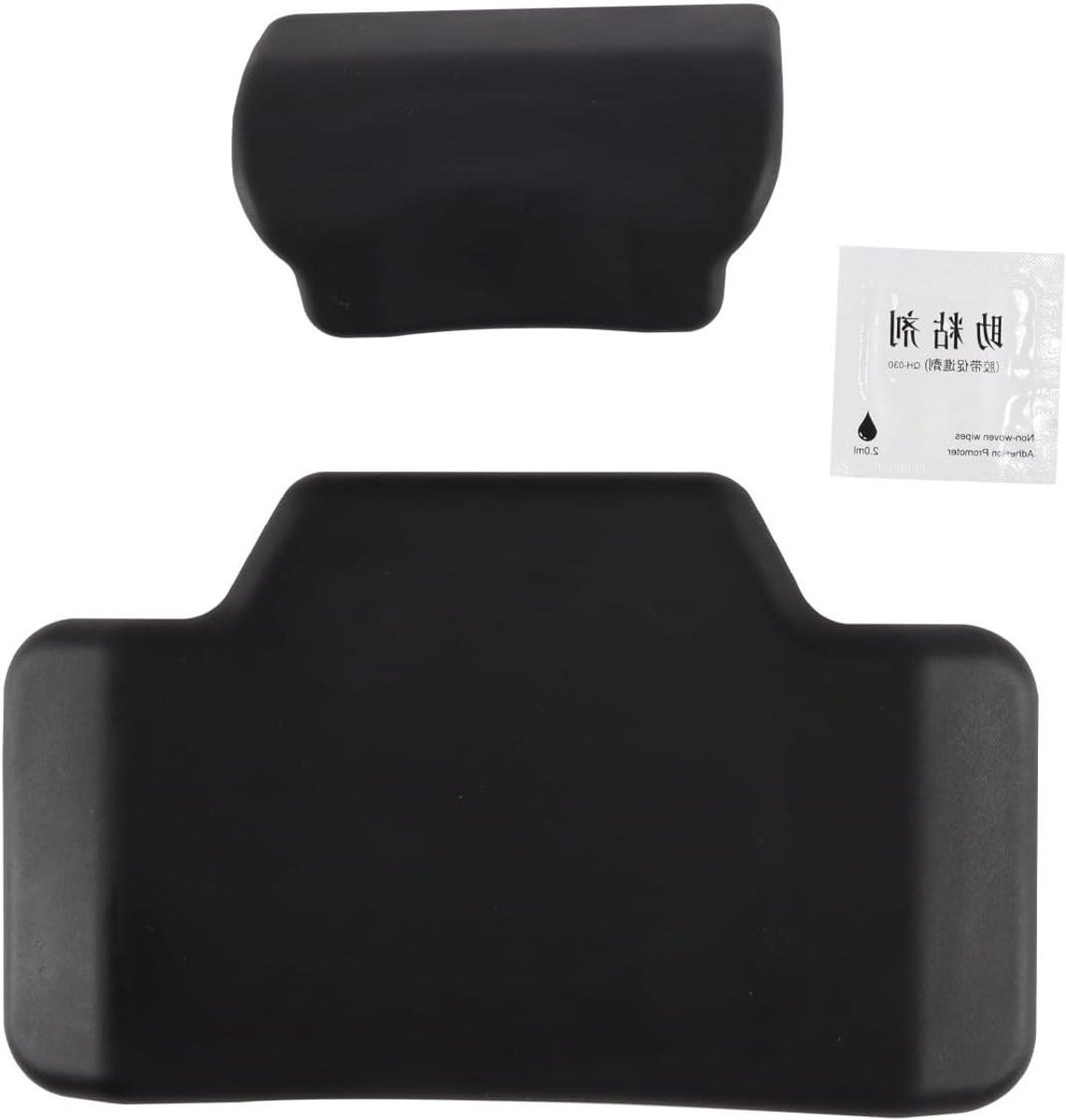 Motorfiets Topkoffer Kussen - Bagagekussen Motor - Verhoog Rijcomfort - Universele Pasvorm - 27x163cm - Zwart
