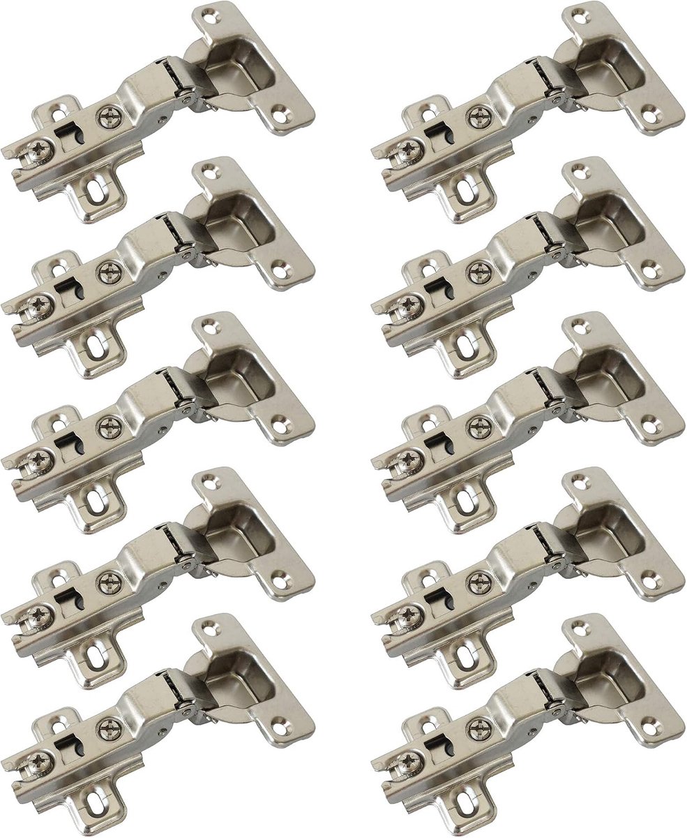 Scharnieren 35mm met Opschuifmontage voor Keukenkast Kast Kastdeur Scharnier Pak van 10