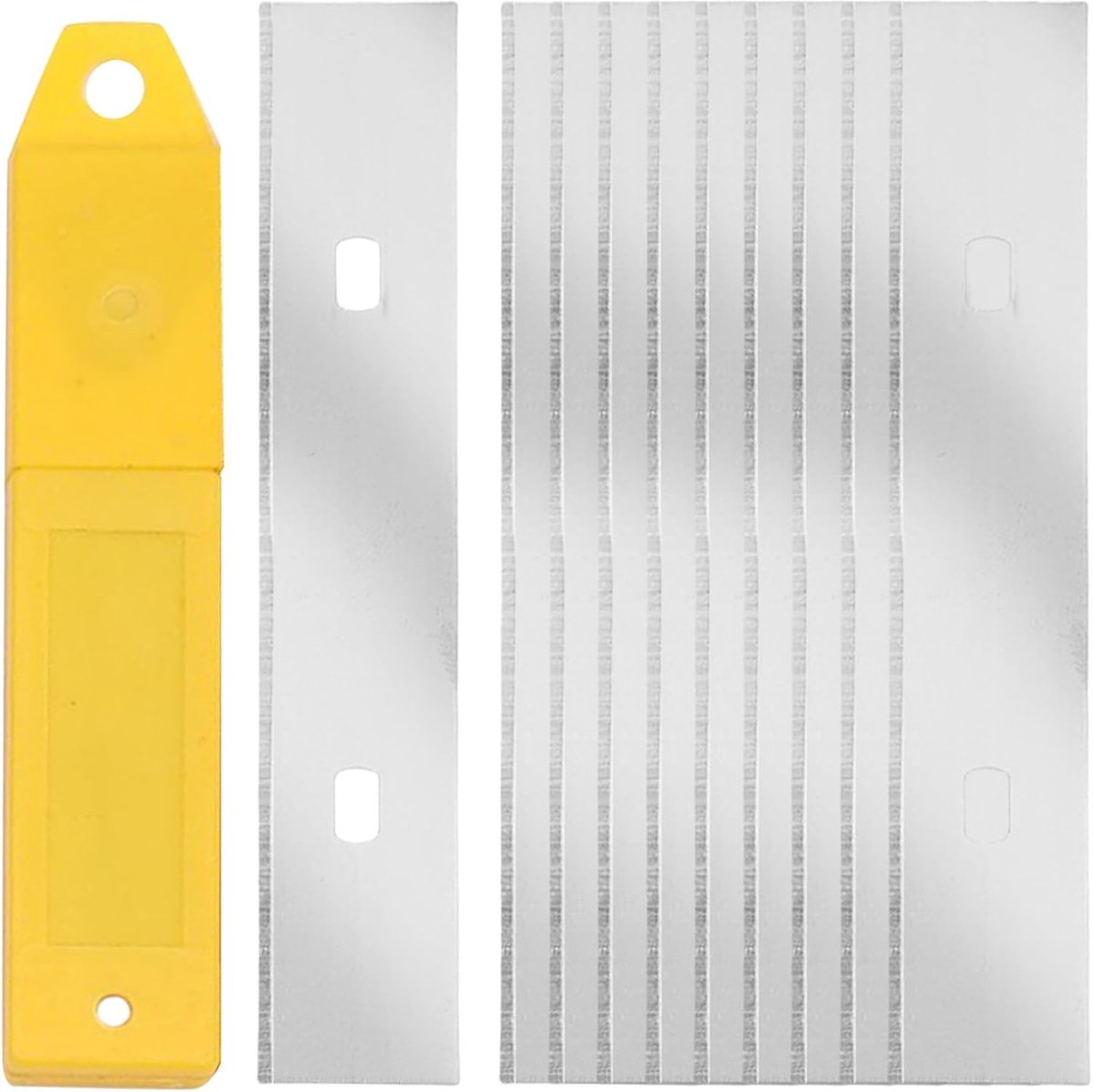 Schrapers, 100 mm, messen voor verfschraper, tapijtschraper, behangschraper, mesjes, koolstofstaal voor glaslijm, raamtegels, spiegel