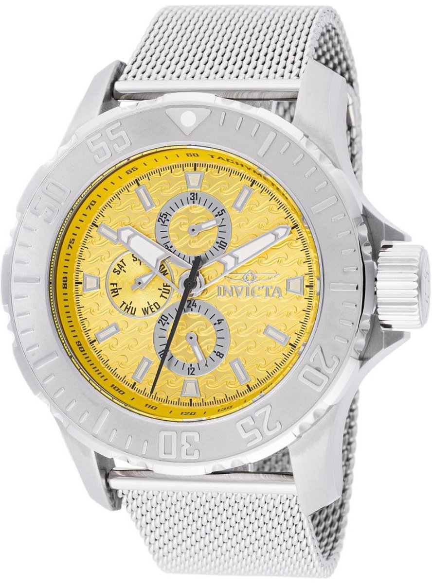 Invicta Vintage 48014 Herenhorloge - Quartz Uurwerk - 49 mm