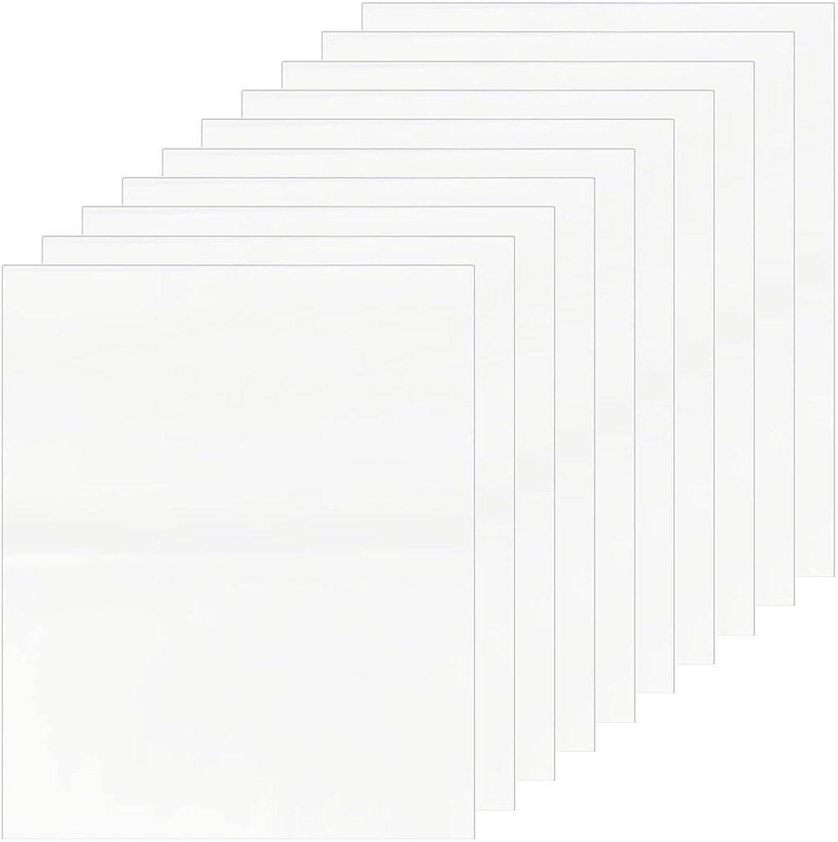 Opstrijkende dubbelzijdige patch voor patchlijm - smeltbare interface, interface voor het opstrijken en naaien, dubbelzijdige opstrijkbare verbinding, 10 stuks (25 * 30cm)