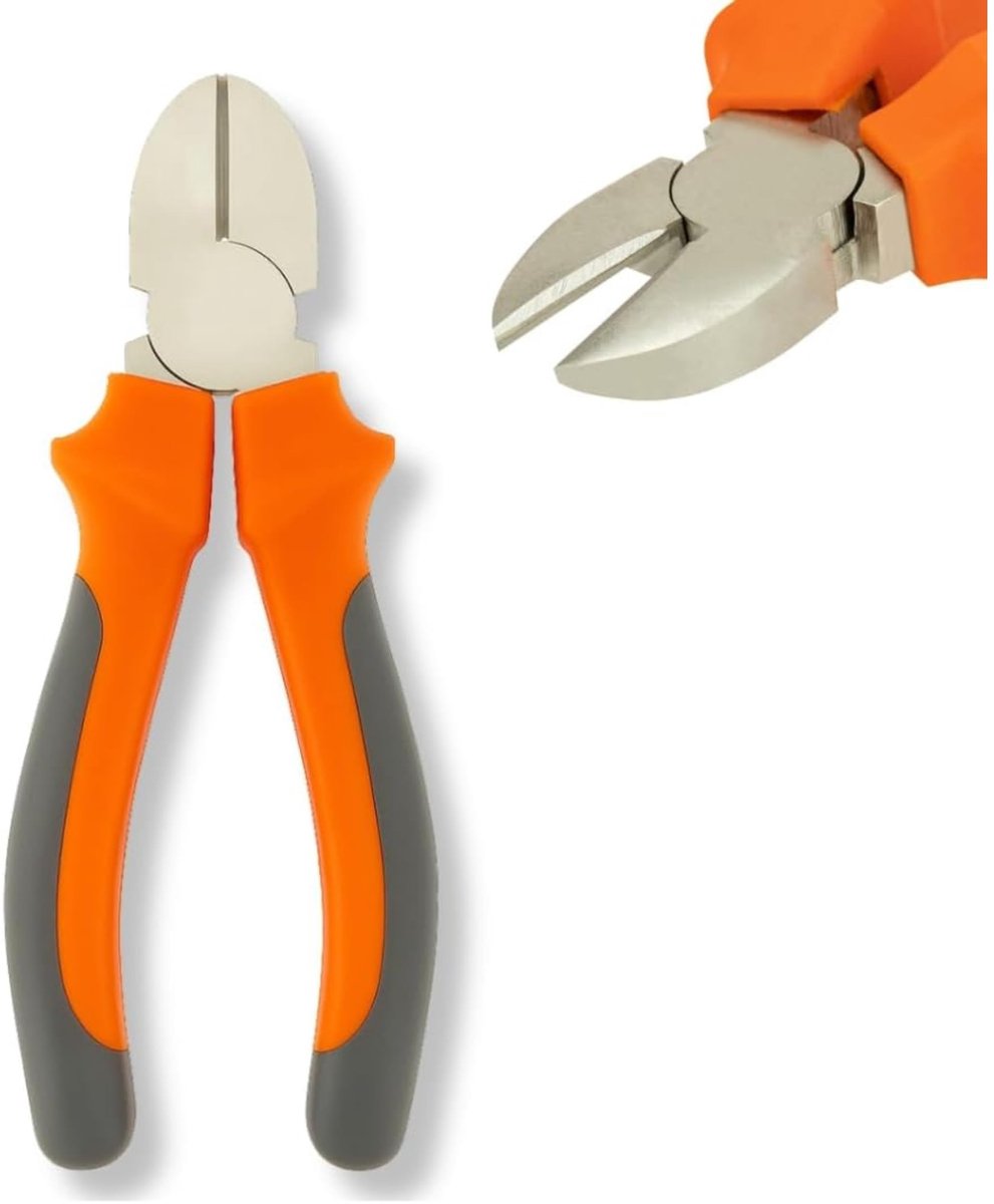 8'' (205 mm) zijsnijders - CrV chroom Vanadiumstaal - Antislip rubberen handvatten - Huishoudelijk gereedschap, elektriciens en reparaties