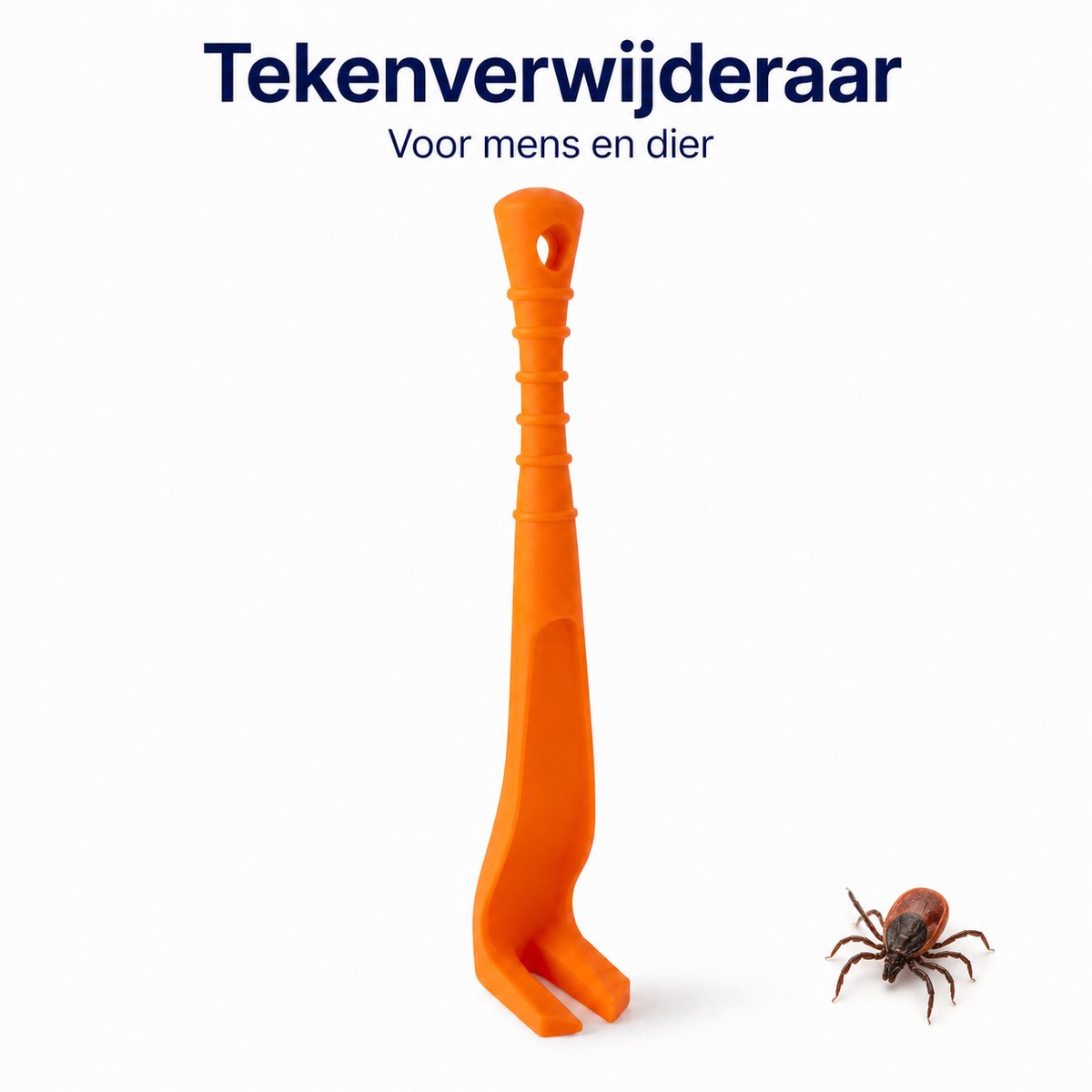 Skushy 2x Teekverwijderaar met sleutelhanger - tekenverwijderaar met draaifunctie voor het voorzichtig verwijderen van teken bij mens en dier, compact hulpmiddel voor wandelen, kamperen, huisdieren, EHBO-set en buitenactiviteiten