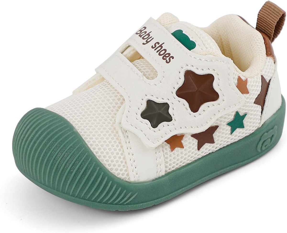 SnelShoppen - LACOFIA Baby Schoenen voor Meisjes en Jongens - Eerste Schoenen met Antislip Rubber Zool - Ademend Peuterschoenen - Comfortabel en Stevi