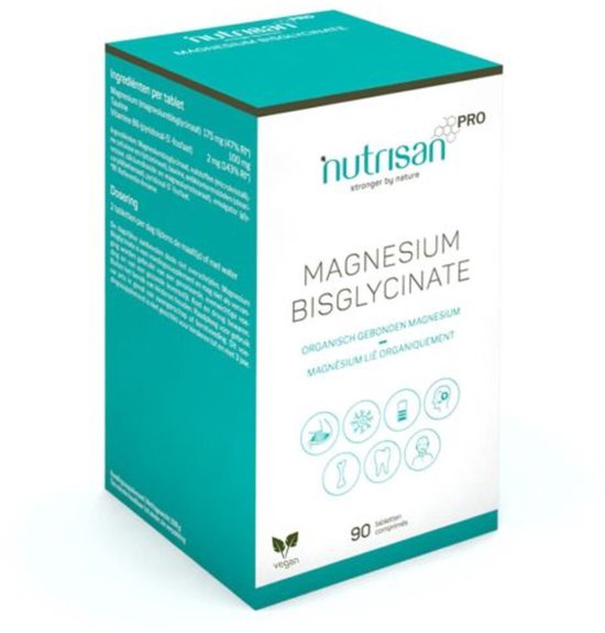 NutrisanPro Magnesium Bisglycinate 90 Gecomprimeerde tabletten