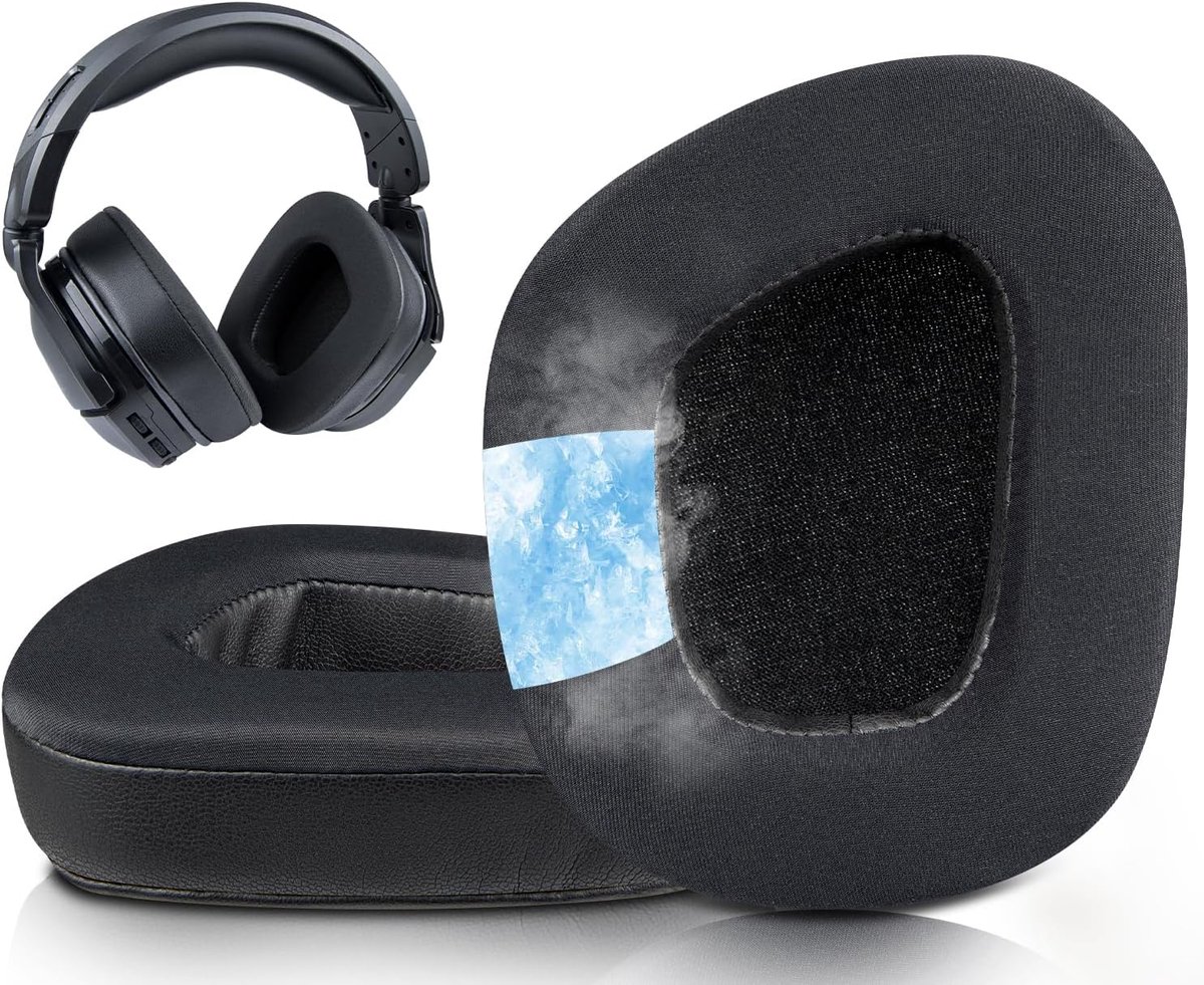 SnelShoppen - Cooling Gel Oorkussens Vervangingen voor Gaming Headsets, Earpads Cushions met Gel en Geluidsisolatie voor Stealth 600 Gen 2/3, 500 XB,