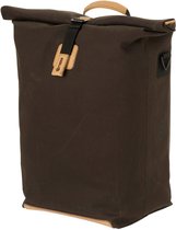 AGU Convoy Clean - Enkele Fietstas - 17L - Waterdicht Canvas - Laptop tas - Roll-top sluiting - Click'nGo systeem - Werk tas