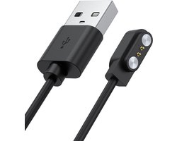 SnelShoppen - Magnetische USB Oplader voor Smartwatches - 100 cm Oplaadkabel voor SKG Letsfit Cubitt Yamay Willful Fitpolo Tozo Wyze Umidigi Blackview