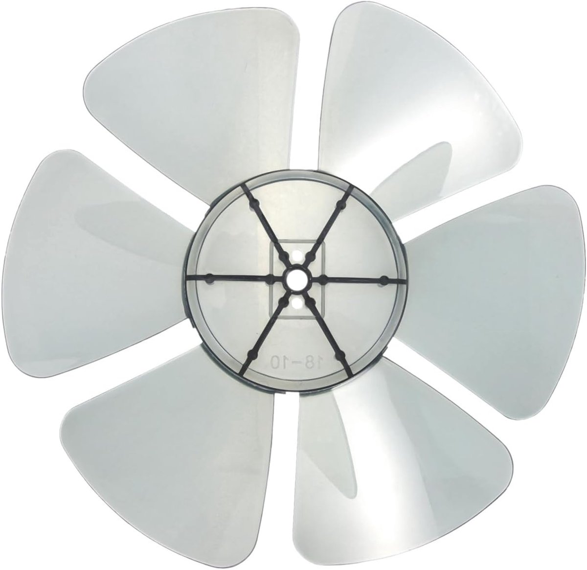 SnelShoppen - 10 Inch Ventilator Reserveonderdelen - Kunststof Ventilatorbladen - Universele Tafelventilator Vervangingen - Stabiele en Betrouwbare Ve