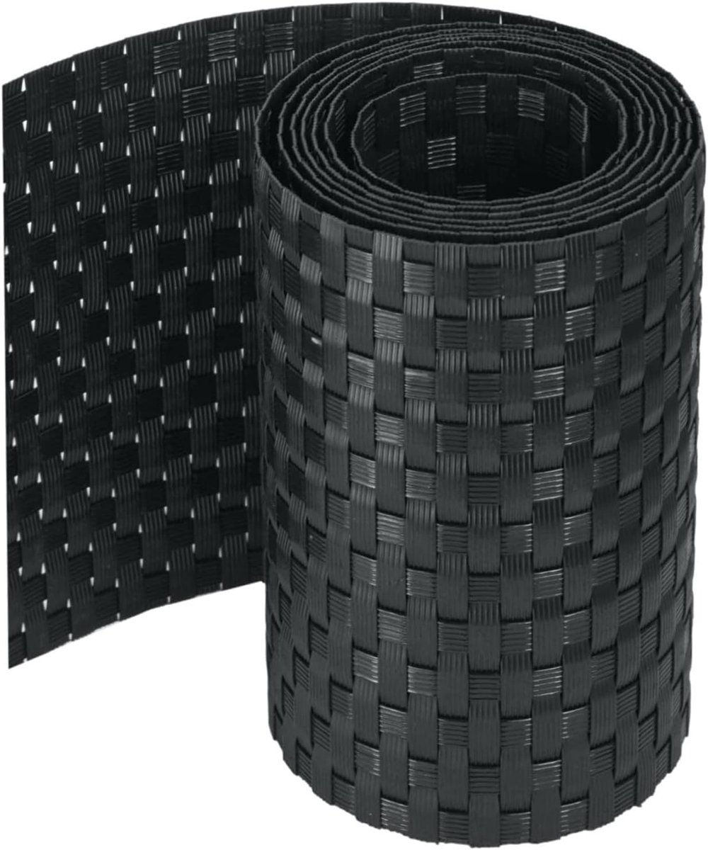 SnelShoppen - Polyrattan Privacy Screens voor Dubbele Staal Fence - Weerbestendige Strips voor Tuin, Balkon en Patio - Onderhoudsvrij en Eenvoudig te