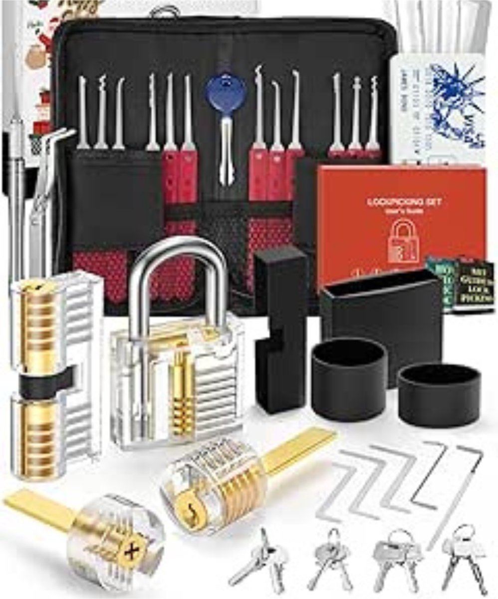 Thuys - Hangslot met Sleutel - Massief Staal - Weerbestendig - Voor Binnen & Buiten - Zilver