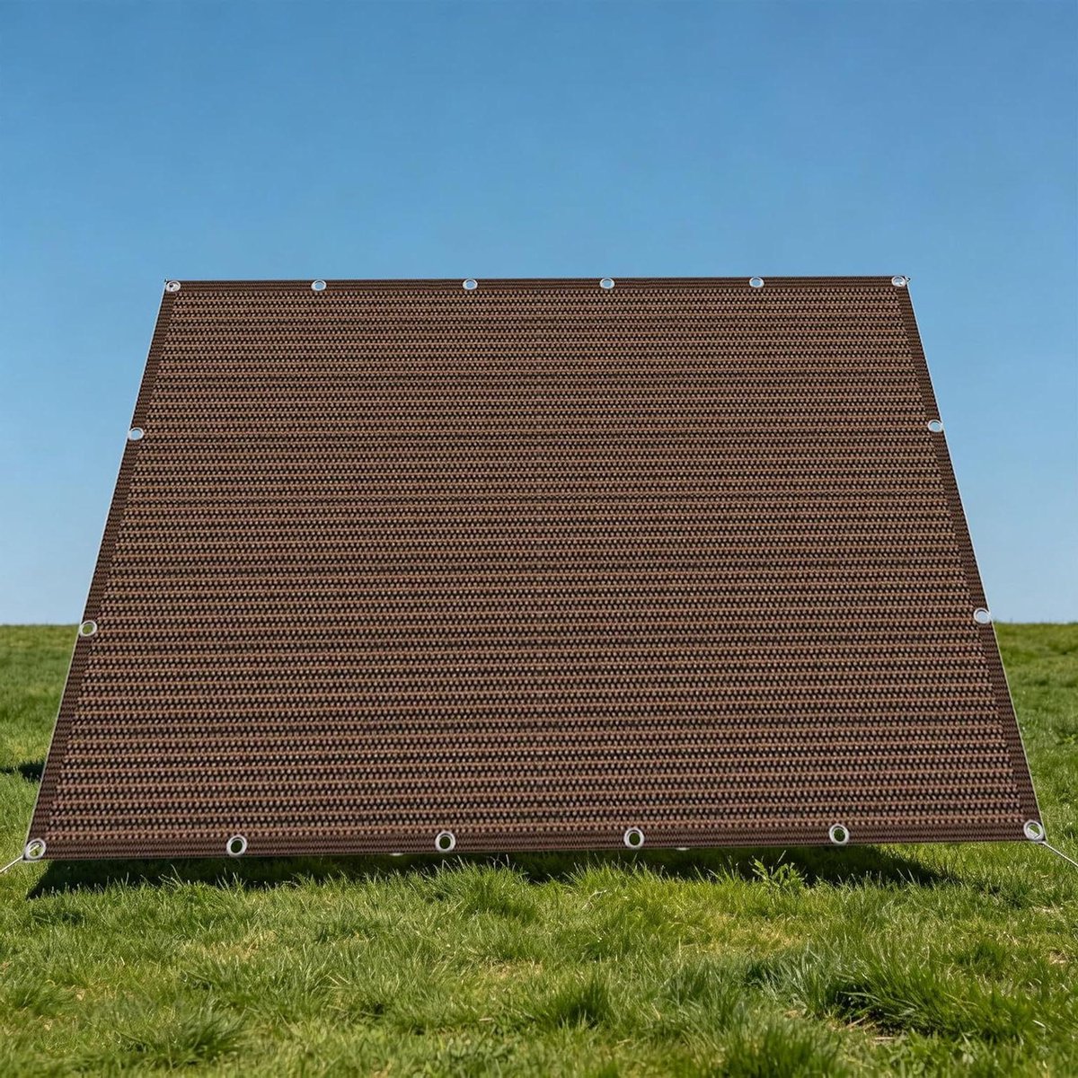 Schaduwdoek met Ringen - Zonnezeil Ademend - Terras Beschermen - Scheurvast HDPE Materiaal