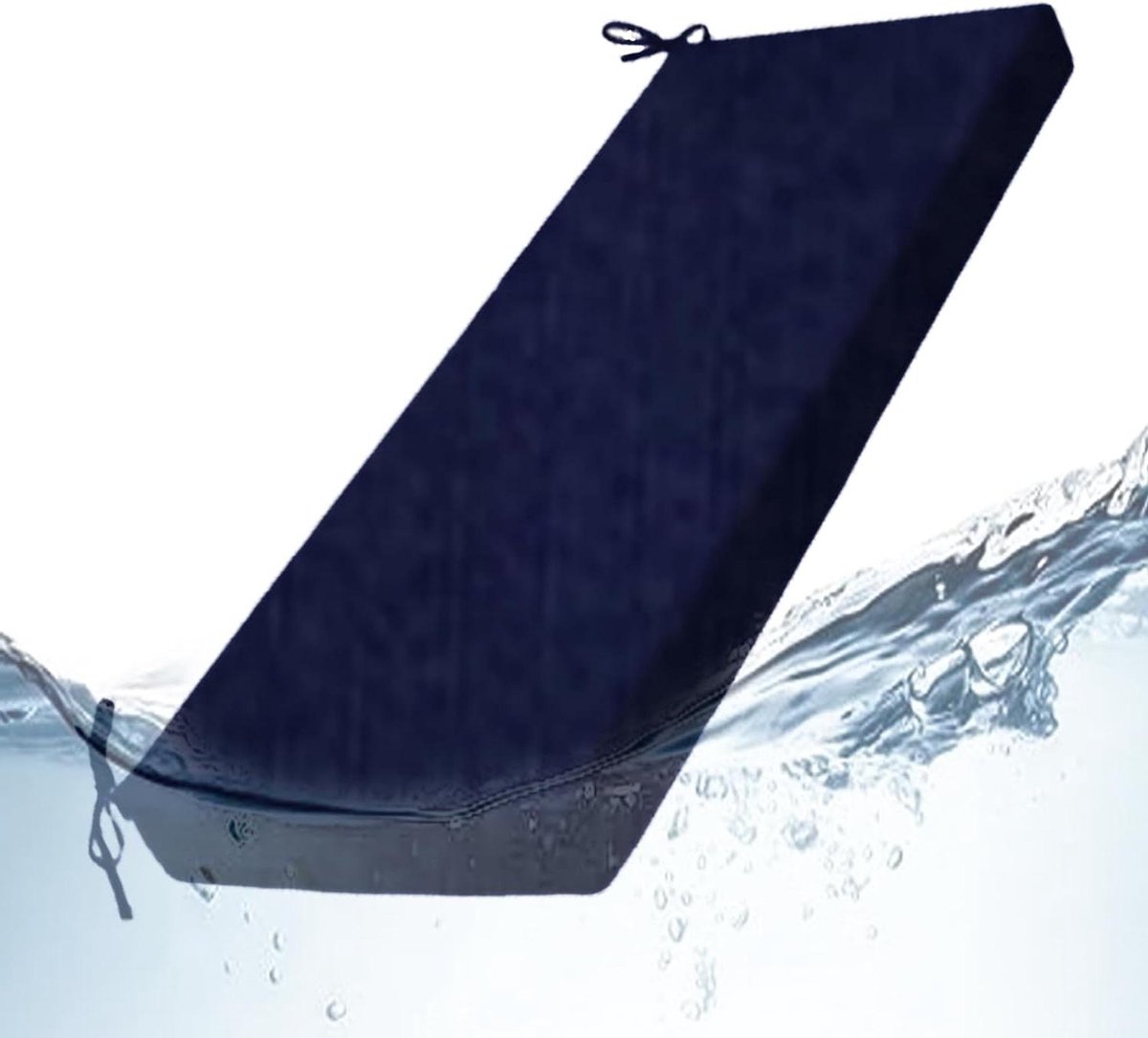 Bankkussen Outdoor - Terraskussen Waterdicht - Comfortabel Zitten - Antislip Vervaagt Niet - 100x42x8 cm - Marineblauw