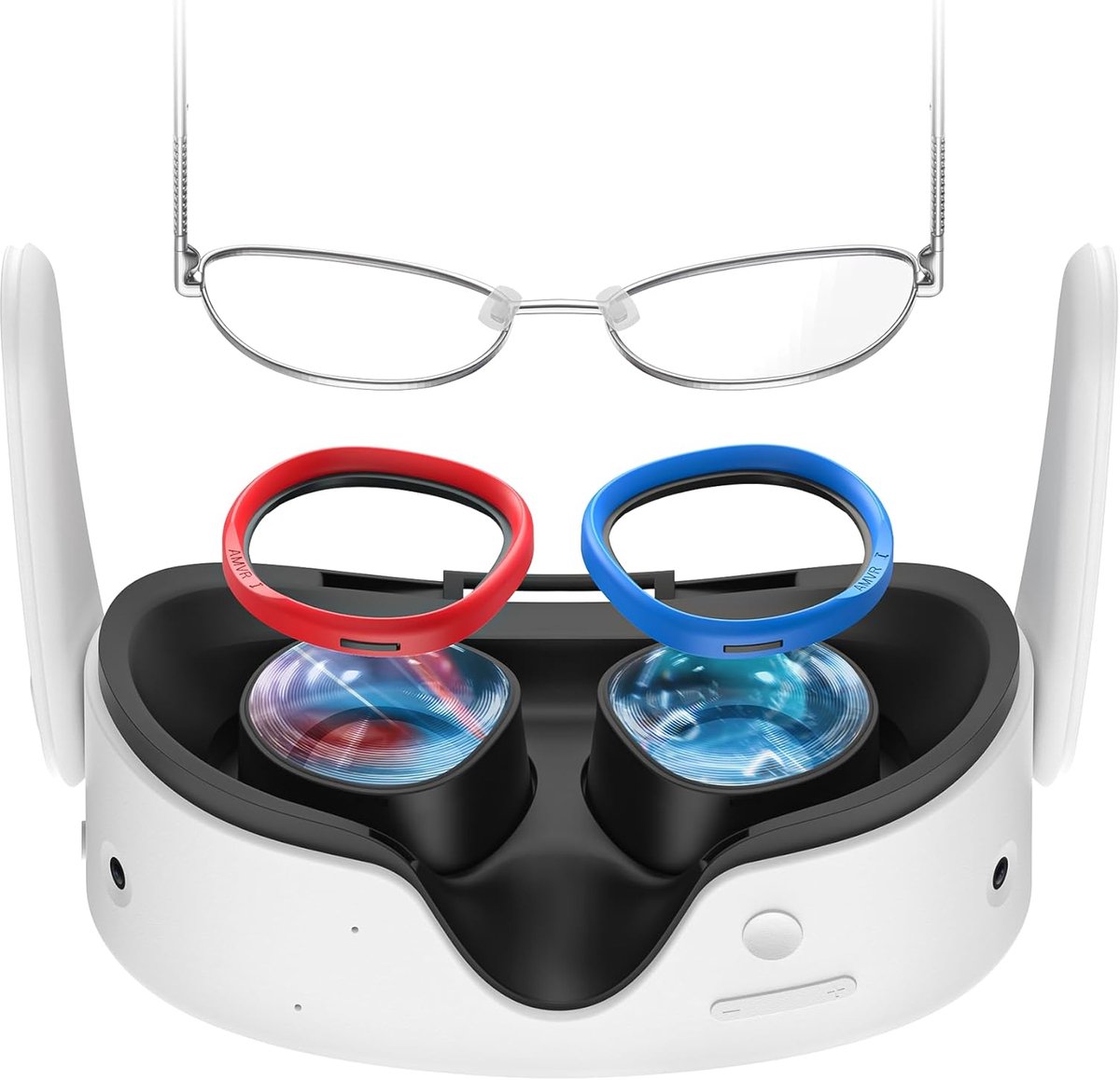 Thijox - AMVR Lens Scratch Pad voor VR Headset - Bescherming tegen Krassen voor Bijziendheid Bril - Compatibel met Oculus Quest 2/Q1/Rift S/Go - Eenvo