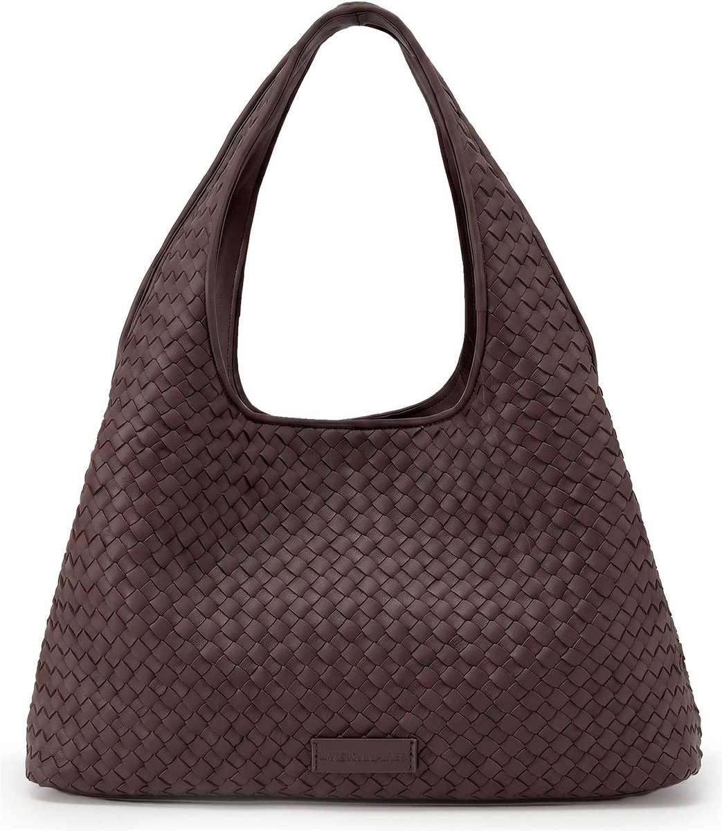 Les Visionnaires Paz Weave Silky - Schopper 45 cm (aubergine)
