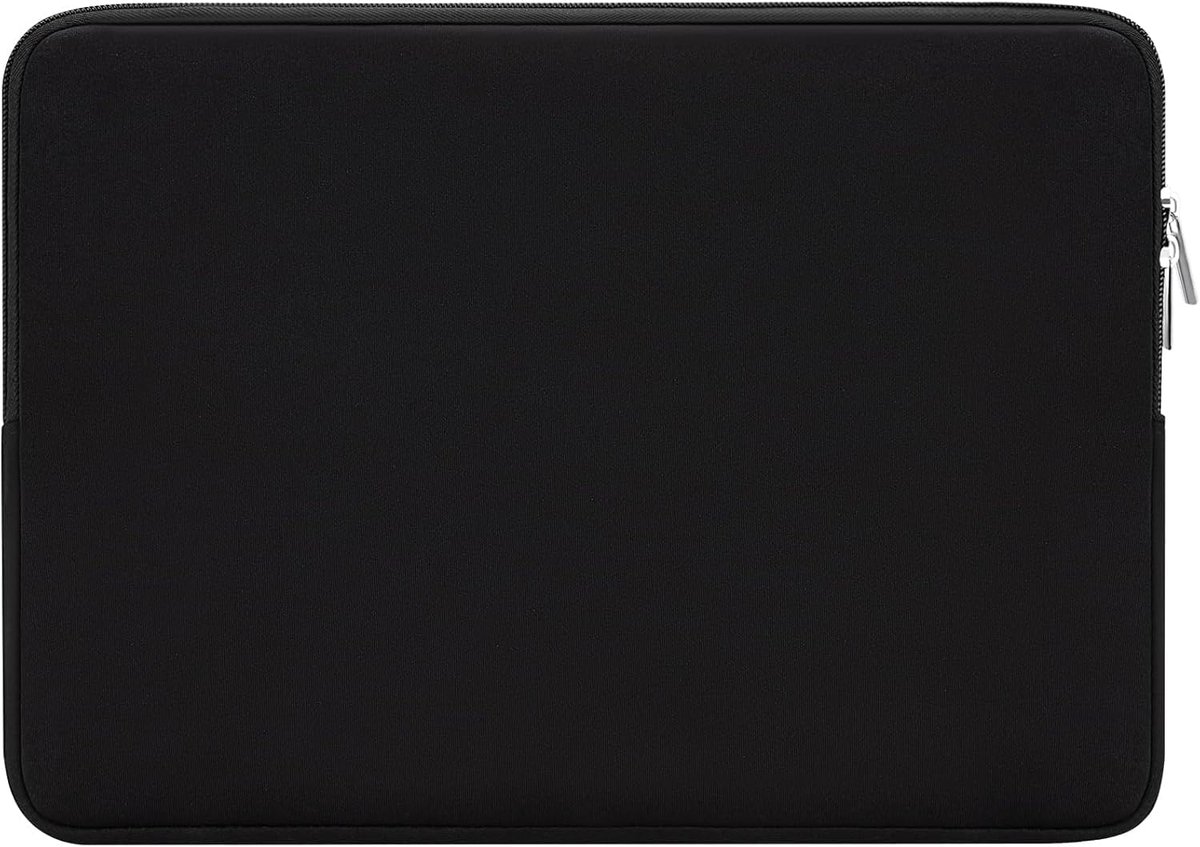 Laptophoes - 13 Inch - Beschermhoes/laptoptas - Dubbele ritssluiting - Schokbestendig - Ultralicht - Beschermhoes - Unisex - Zwart