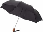 Kleine paraplu zwart 93 cm