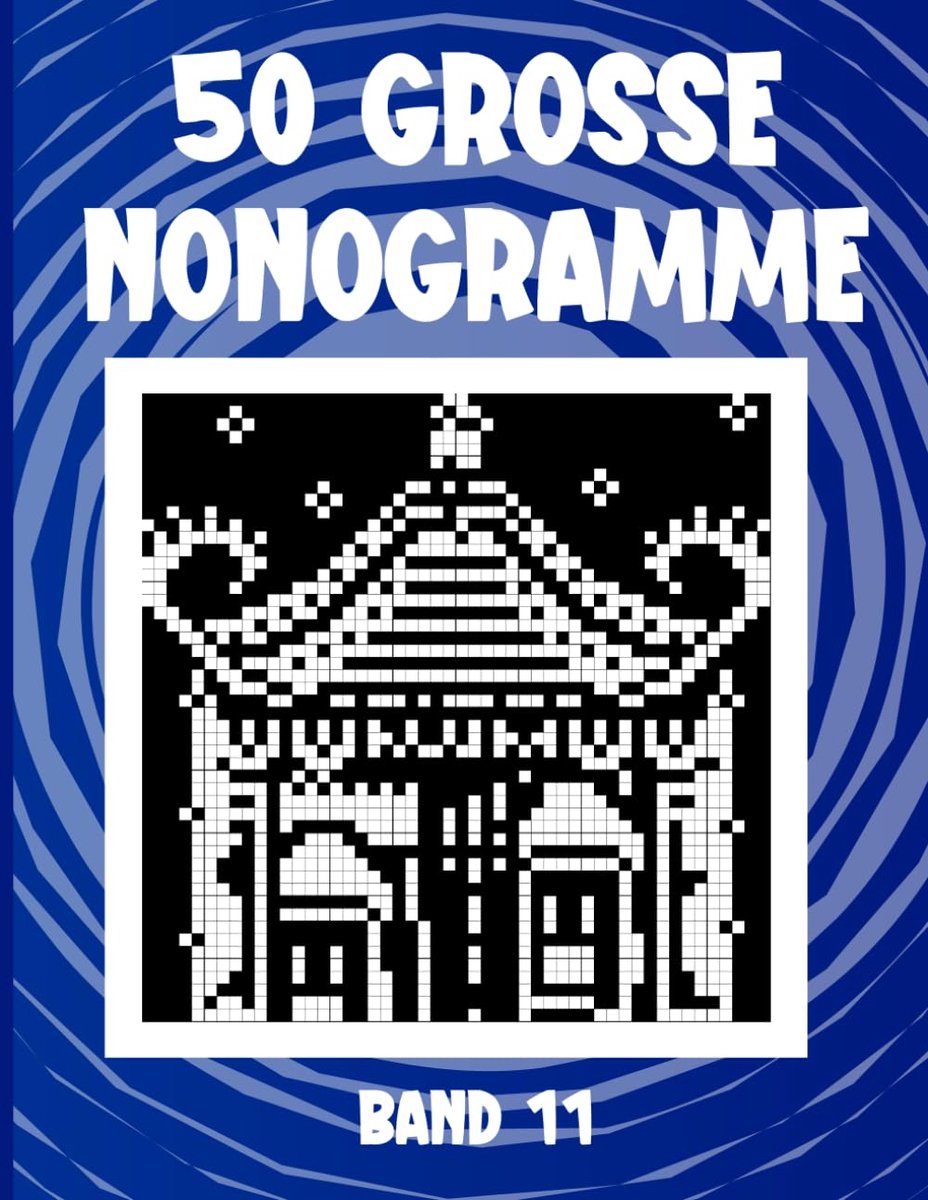 SnelShoppen - 50 Grote Nonogrammen Band 11 - Logische Japanse Raadsels voor Beginners en Professionals - Puzzels voor Breintraining en Ontspanning