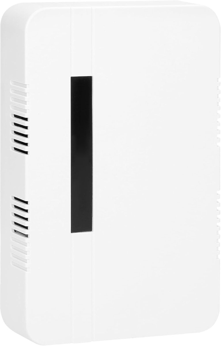 SnelShoppen - Bedrade Deurbel 230V | Tweetonige Elektromechanische Deurbel met Geluidsniveau 80dB | IP20 Opbouwmontage | Duurzaam en Betrouwbaar voor