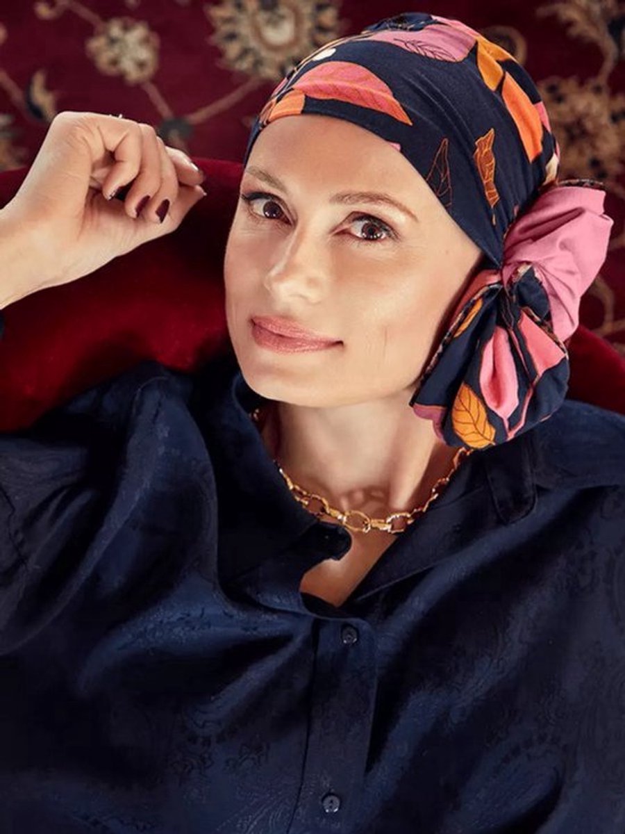 shakti turban - printed - christine headwear