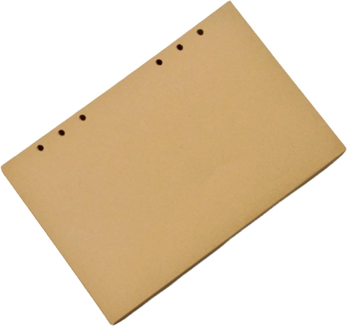 SnelShoppen - Refill Pack A6 Papier 80 Vellen 160 Pagina's 100 g/m² Sterk en Glad Voor 6-Rings Notitieboek, Geschikt Voor Schrijven, Tekenen en Notiti