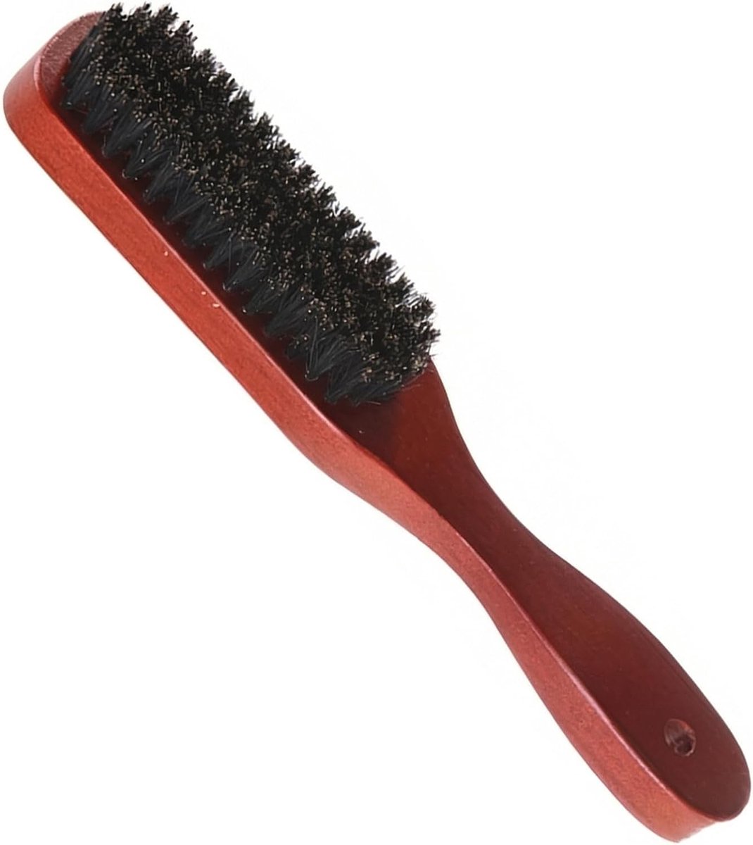 SnelShoppen - Haarborstel, Varkensharen Borstel, Baardborstel, Baardkam voor Mannen, Perfect voor Dun en Fijn Haar, Verbeterde Haartextuur, Dagelijkse