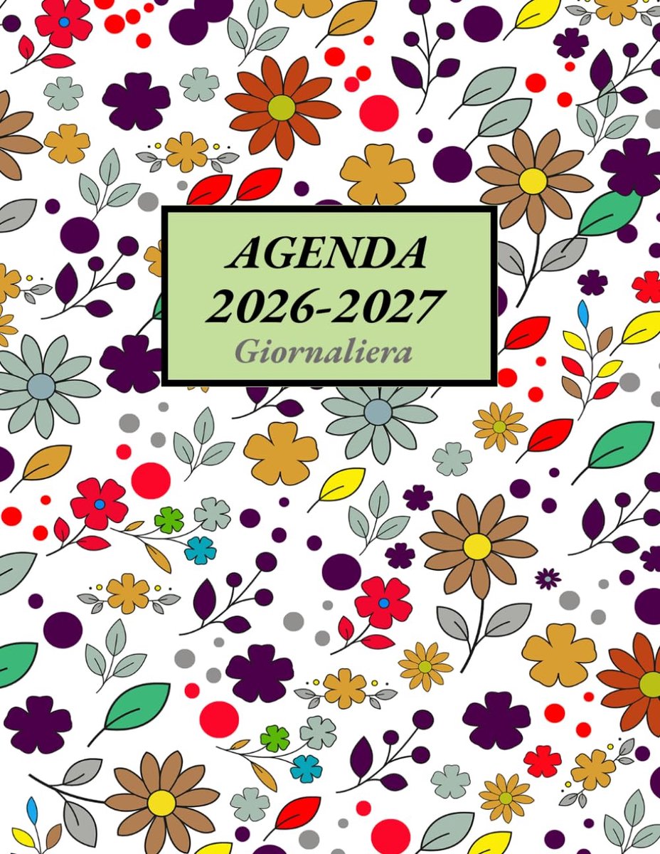 SnelShoppen - Agenda 2026 2027 Giornaliera A4 - Dagelijkse Planner van Augustus 2026 tot Juli 2027 - 12 Maanden met 1 Dag per Pagina - Perfect voor Or