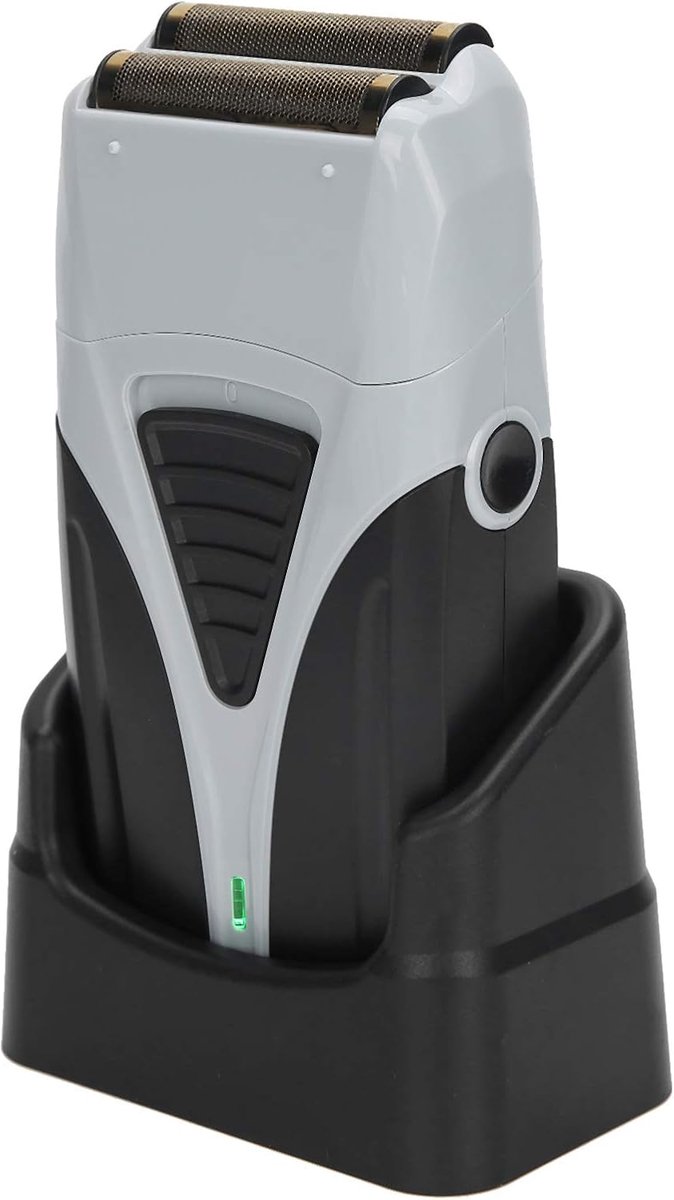 SnelShoppen - Professionele Waterdichte Elektrische Scheerapparaat voor Mannen, Draadloze Baard- en Snortrimmer met 600mAh Accu, Ideaal voor Thuis of